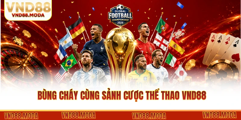 Bùng cháy cùng sảnh cược thể thao VND88