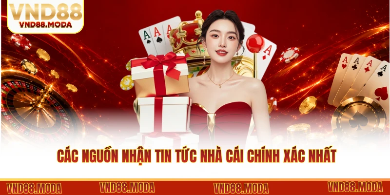 Các nguồn nhận tin tức nhà cái chính xác nhất