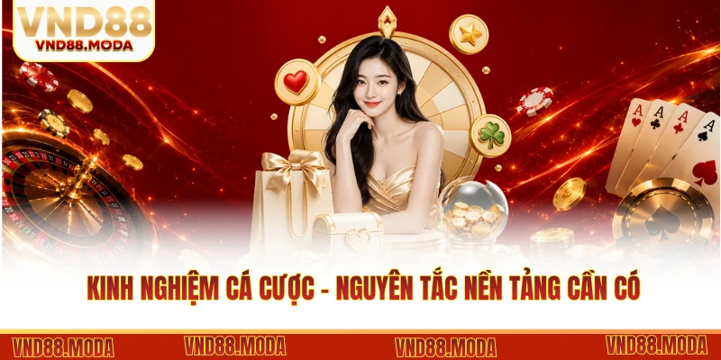 Kinh nghiệm cá cược - Nguyên tắc nền tảng cần có