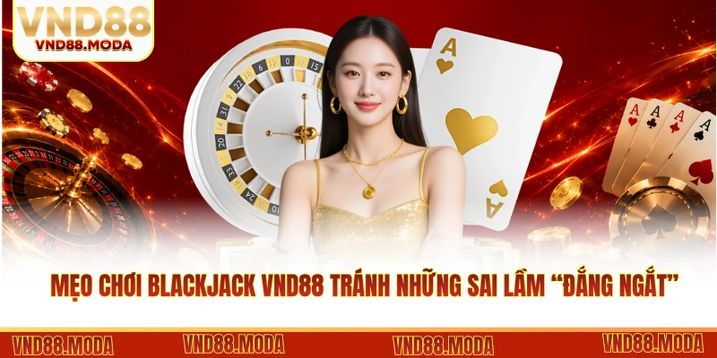 Mẹo chơi Blackjack VND88 tránh những sai lầm “đắng ngắt”